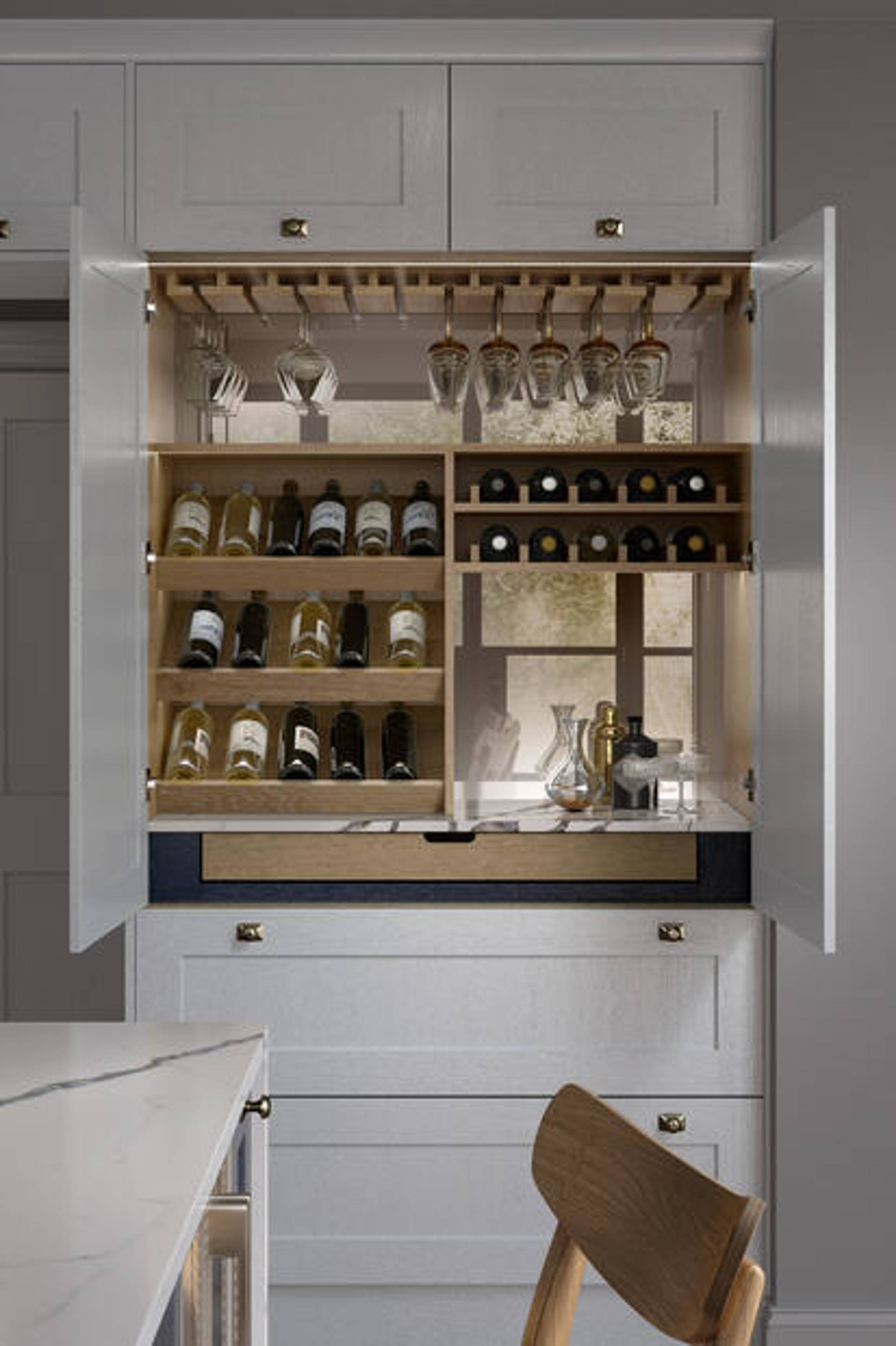 Pws Inkwell Blue & Inkwell Shaker Kitchens | Inkwell Kitchen Cabinets